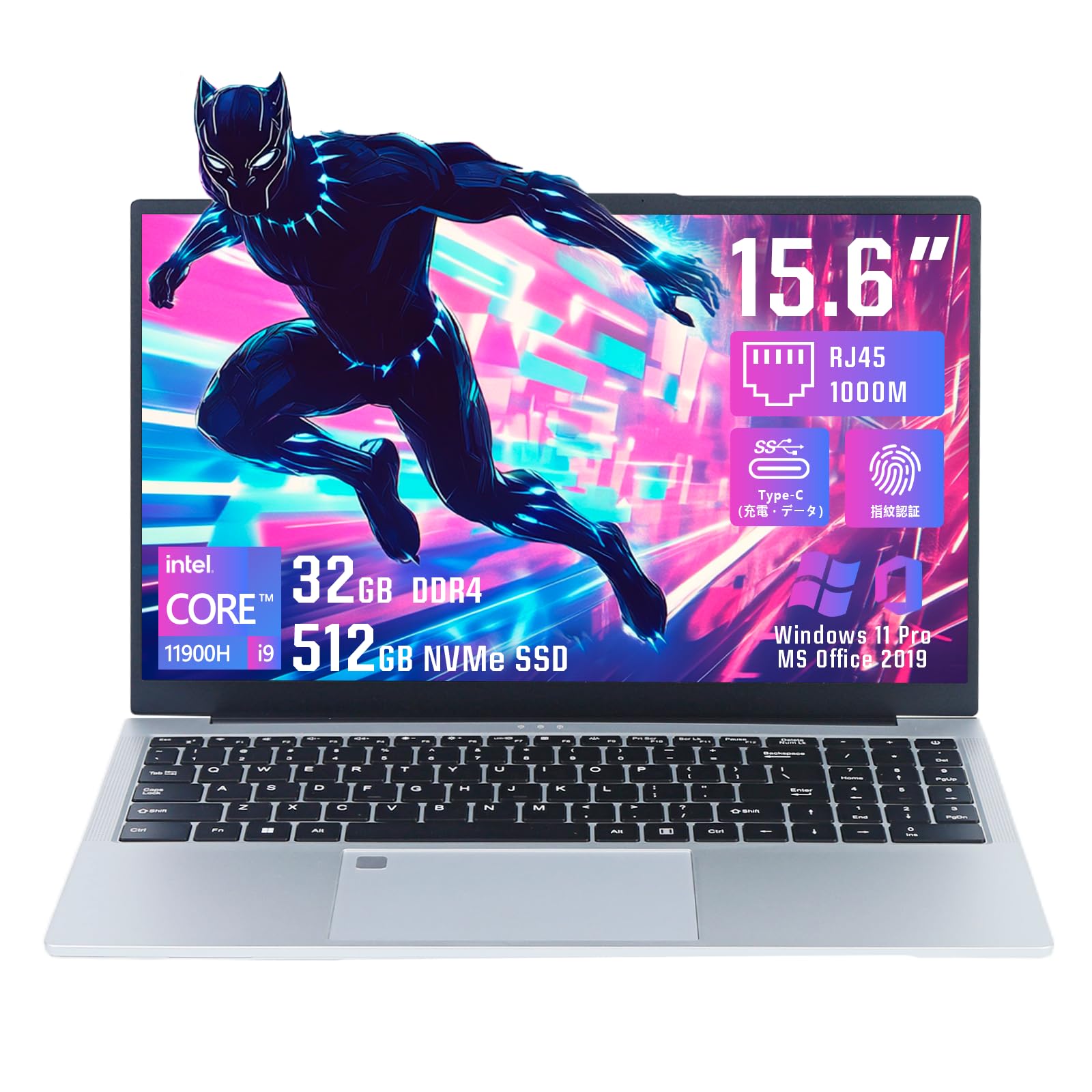 Amazon.co.jp: YHBIN ノートパソコン ゲーミング15.6インチ/core i9